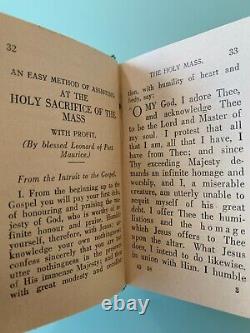 Antique Rare 1925 The Little Key of Heaven, Catholic Prayer Book