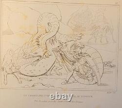 Antique Rare Book, Le Dragon de l'ile de Rhodes, 1829, Greece