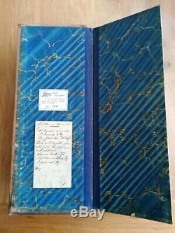 Antique Rare Chemist Prescription Ledger 1912 / 20 Pharmacy Book Recipies