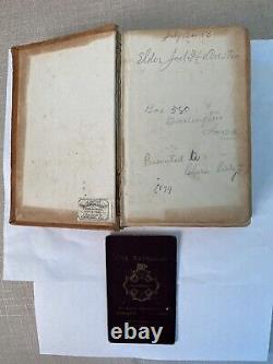 Antique, Rare Coles's Concordance, 1847 George Coles Leather Book