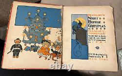 Antique Rare First Edition Denslow's Night Before Christmas Book 1902