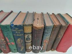 Antique Rare G. A. Henty Books Lot of 11 Hardcover Collectible