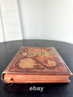 Antique Rare HILL'S MANUAL SOCIAL & BUSINESS FORMS BOOK 1883 EDITION Collector