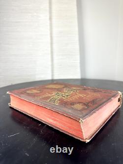 Antique Rare HILL'S MANUAL SOCIAL & BUSINESS FORMS BOOK 1883 EDITION Collector