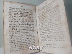 Antique Rare Pre-1850 Sunday School Spelling & Reading Book