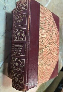 Antique Rare Shakespeare's Works 1901, Imperial Edition- 8 Volumes