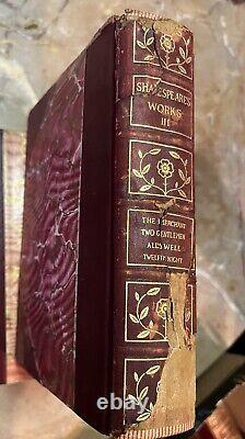 Antique Rare Shakespeare's Works 1901, Imperial Edition- 8 Volumes