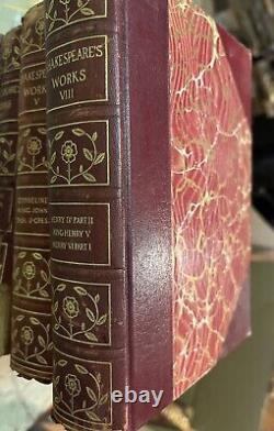 Antique Rare Shakespeare's Works 1901, Imperial Edition- 8 Volumes