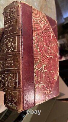 Antique Rare Shakespeare's Works 1901, Imperial Edition- 8 Volumes