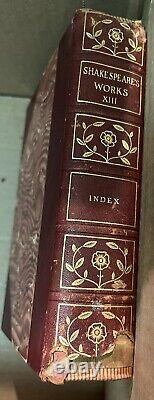 Antique Rare Shakespeare's Works 1901, Imperial Edition- 8 Volumes