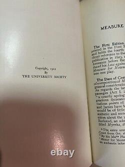 Antique Rare Shakespeare's Works 1901, Imperial Edition- 8 Volumes