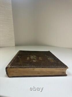 Antique Rare Victorian Embossed Gilded Bible Pictures & What They Teach Us Book