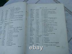 Antique Russian Dictionary 1791 Very rare Book Good Condition