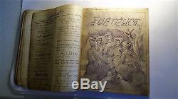 Antique Svetelka Slovenia 1917 WW 1 War Diary Book Rare Soldiers Army