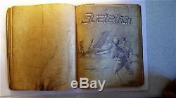 Antique Svetelka Slovenia 1917 WW 1 War Diary Book Rare Soldiers Army