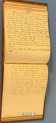 Antique T. P. Bateman Book 1855 -Receipts Book Handwritten Notes Taxation RARE