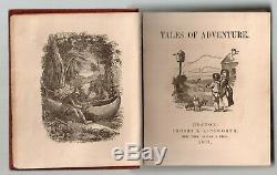 Antique Tales of Adventure 1867 Book Rare Fairy Tales HC Crosby & Nichols NY