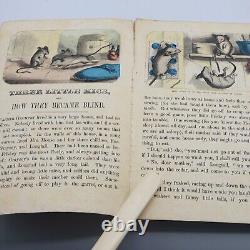 Antique The Three Blind Mice Aunt Jenny's Series McLoughlin Bros Rare Book