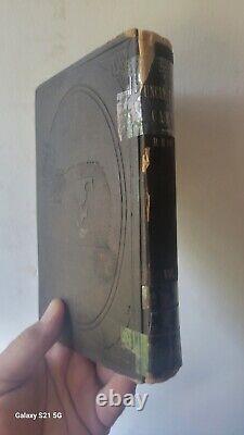 Antique Uncle Tom's Cabin Hardcover Book Volume 2 Dated 1852 VERY RARE