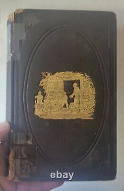 Antique Uncle Tom's Cabin Hardcover Book Volume 2 Dated 1852 VERY RARE