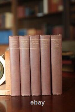 Antique Victor Hugo Book Set (5 Volumes) Hurst & Company, Rare Collectible