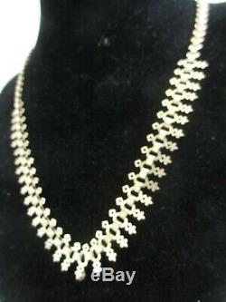 Antique Victorian Very Rare Gold Filled GF/RGP BOOKCHAIN Necklace Book Chain