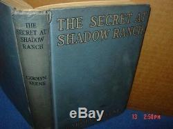 Antique Vintage Book Nancy Drew The Secret at Shadow Ranch Rare