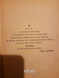 Antique Vintage Rare 1st Edt Robert Louis Stephenson Treasure Island Book 1883