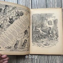 Antique Vtg RARE Jack And Jill 1913 Childrens Book 1884 Drawings Donohue