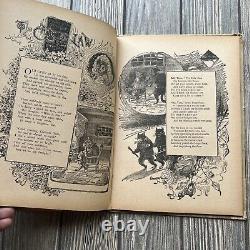 Antique Vtg RARE Jack And Jill 1913 Childrens Book 1884 Drawings Donohue