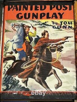 Antique Western Collectible Books Copyrights 1937 Lot of 7 Rare Find