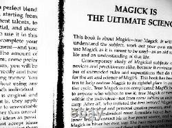 Antique book magic esoteric occultism manual practical mysticism rare manuscript