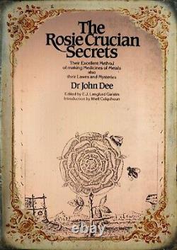 Antique book magic rosicrucian secret alchemy occult esoteric rare manuscript of