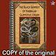 Antique Book Occult Black Magic Rare Esoteric Manuscript Cabalistic Qliphoth Art