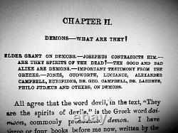 Antique book occult black magic rare esoteric manuscript satanic grimoire devil