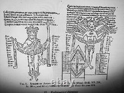 Antique book occult magic old medicine anatomy witchcraft esoteric manuscripts 1