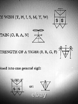 Antique book occult seal sigil practical black magic history esoteric witchcraft