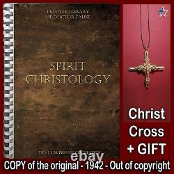 Antique book religion theology catholic christian apostolic church baptism jesus