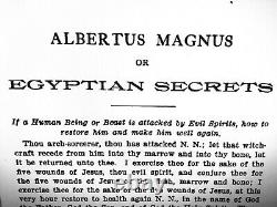 Antique book white black magic egyptian secret occult esoteric rare manuscript U