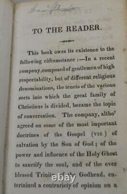 Antique rare Christrian book 1817 The Trial of Episcopacy 1st edition original