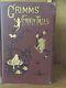 Antique Rare+ Book, Grimms Fairy Tales & Household Stories, Colour Illustrations