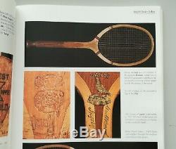 Antique very rare IMP tennis racket pictured in Jeanne Cherry's book