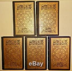 Arabian Nights Richard F. Burton 1884 X 5 Vols Rare 1st Edition Antique Books