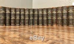 Beautiful Complete Set RARE Leather Antique Catholic Encyclopedias from 1907