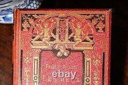 Beautiful Ornate Antique Victorian French Book Frédéric Dillaye