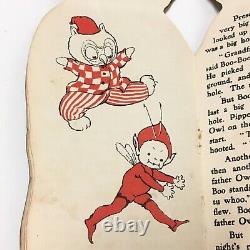 Boo-Boo Antique Children's Book Mabel Lucie Attwell 1913 Die Cut Dolly Very Rare