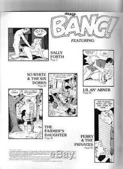 Book- Wally Wood's Gang Bang #1 Rare Orig Vintage 52 Pages Explicit Sex & Nudity