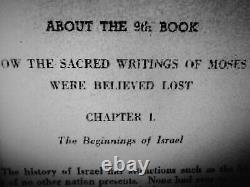 Books Rare Antique Da Collection Esotericism Jewish Magic Occult Book Of Moses