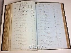Boston, Mass. 1849 1850 Antique Handwritten General Store Ledger Rare Day Book