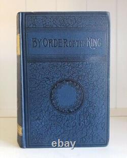 By Order of the King by Victor Hugo RARE Antique 1888 Victorian Classic Blue